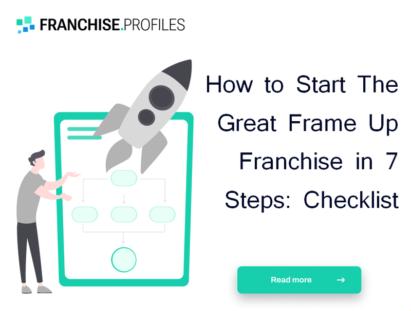 How to Start The Great Frame Up Franchise in 7 Steps: Checklist