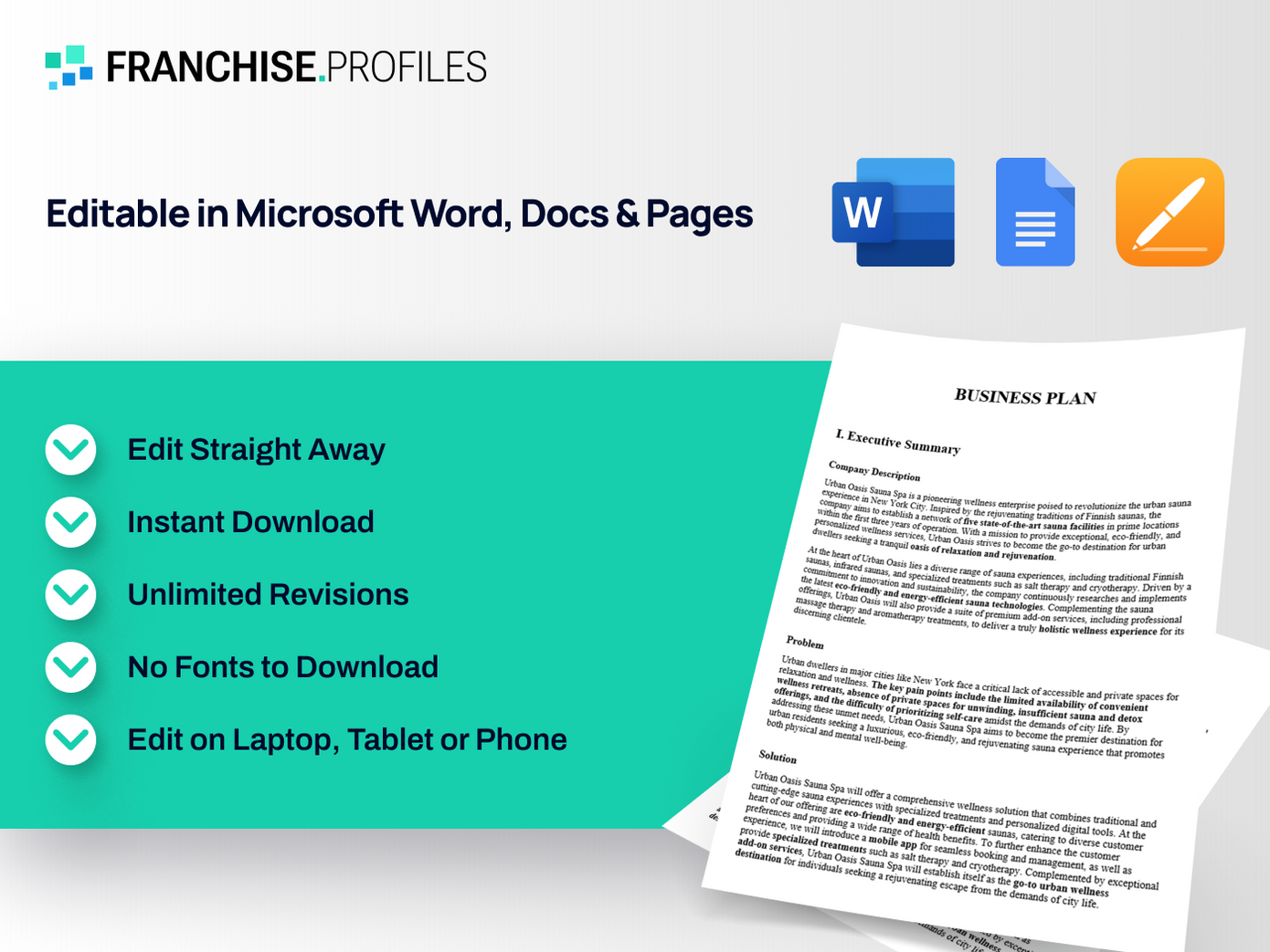 Worldwide Express Franchise: Features