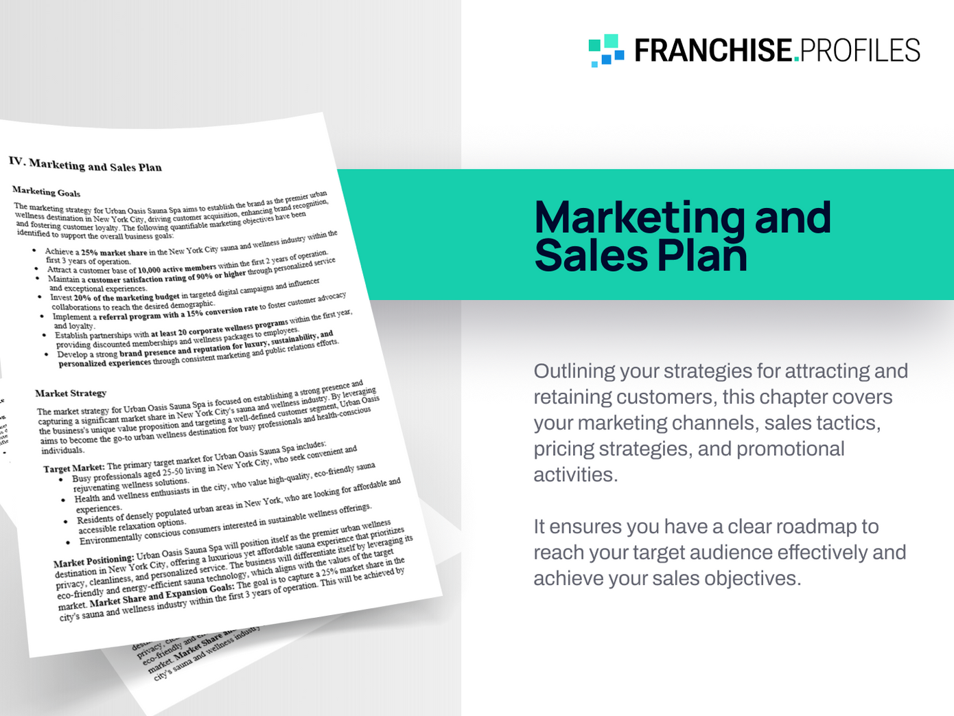 Wireless Zone Franchise: Marketing and Sales Plan