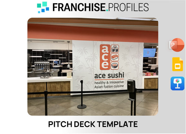 Ace Sushi Franchise Pitch Deck Template