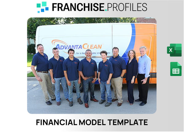 AdvantaClean Franchise Financial Model Template
