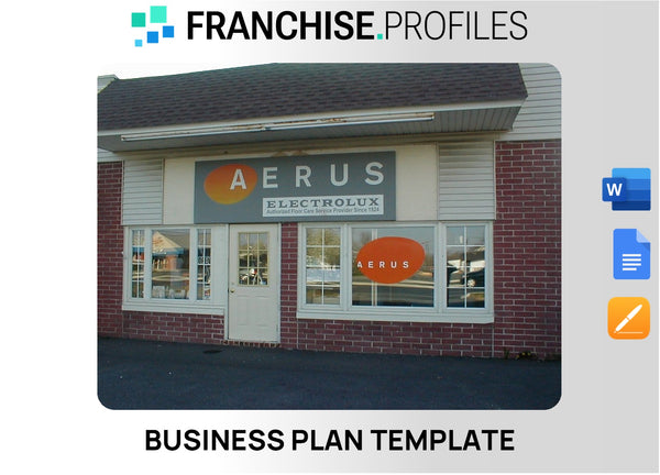 Aerus Franchise Business Plan Template