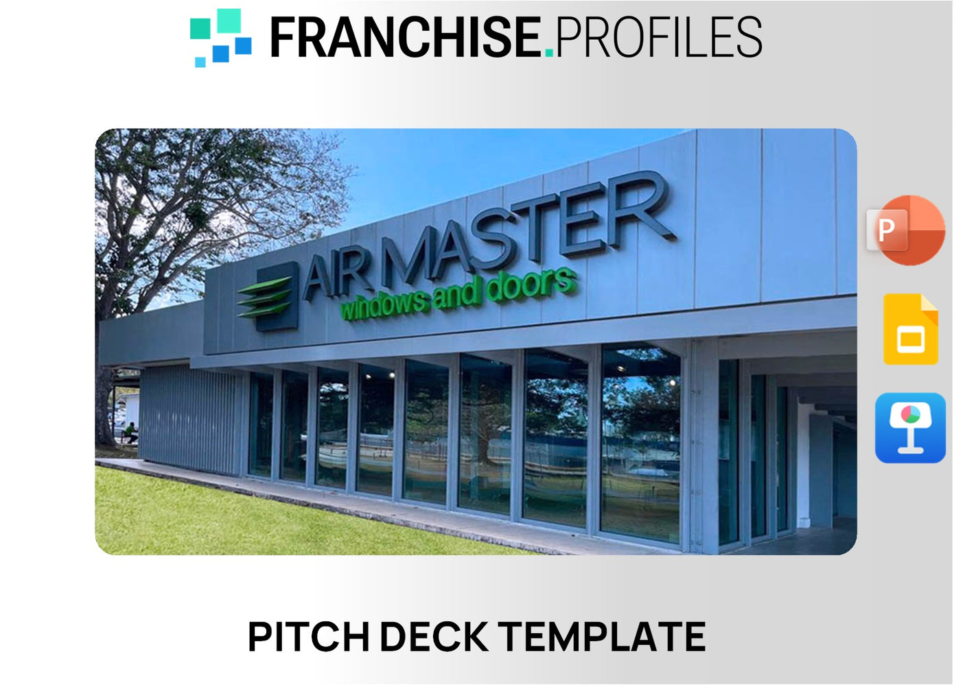 Aire-Master Franchise Pitch Deck Template