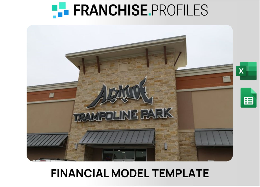 Altitude Trampoline Park Franchise Financial Model Template