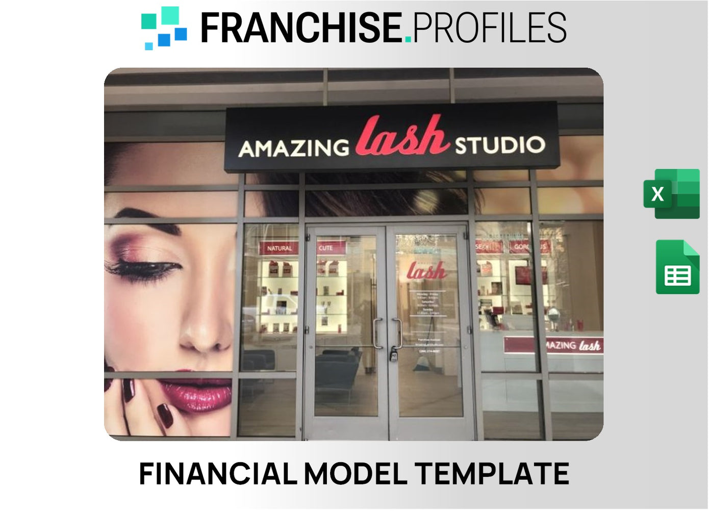 Amazing Lash Studio Franchise Financial Model Template