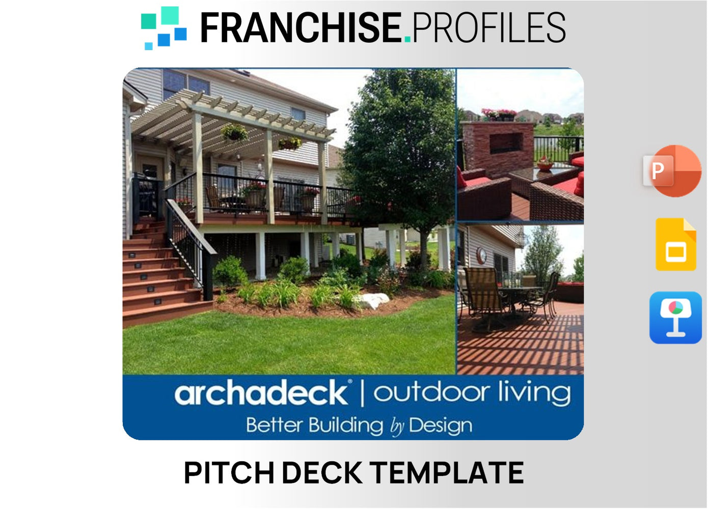 Archadeck Franchise Pitch Deck Template