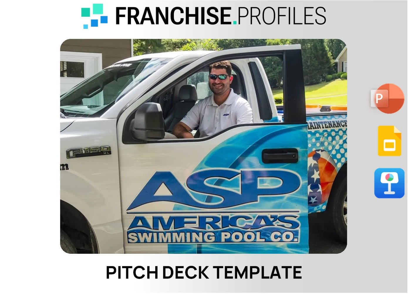 ASP - America's Swimming Pool Company Franchise Pitch Deck Template