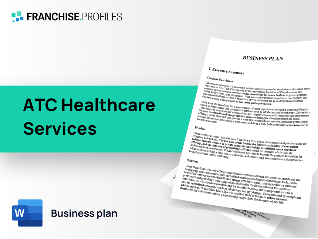 ATC Healthcare Services Franchise Business Plan Template
