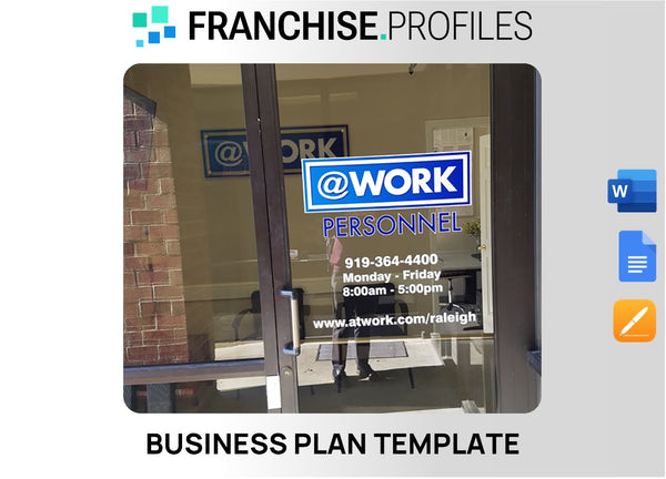 AtWork Franchise Business Plan Template