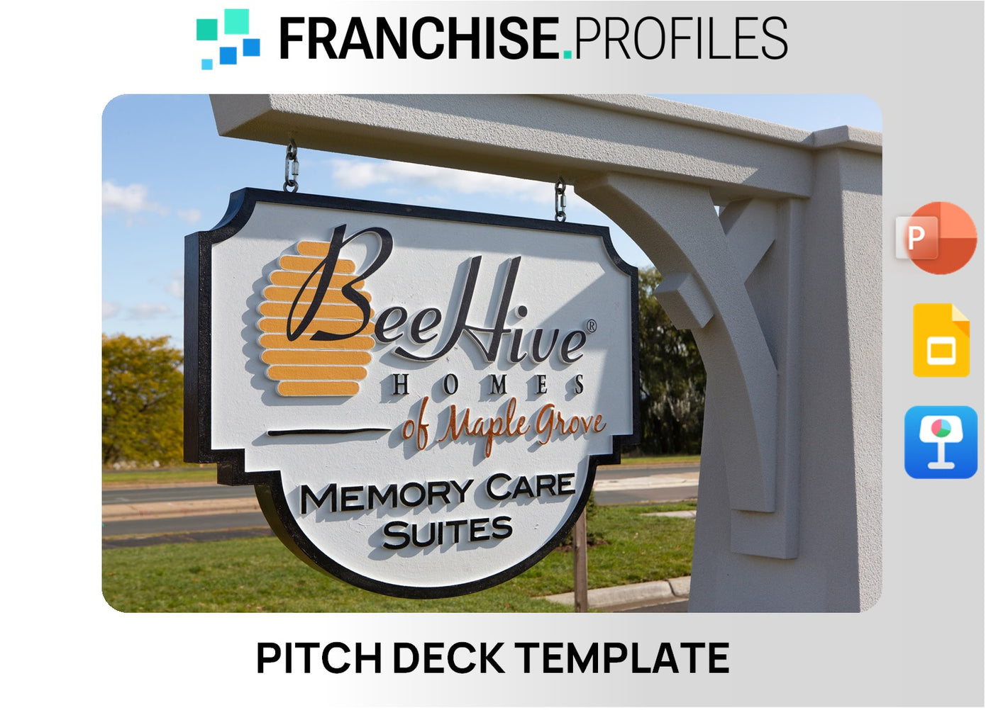 BeeHive Homes Franchise Pitch Deck Template