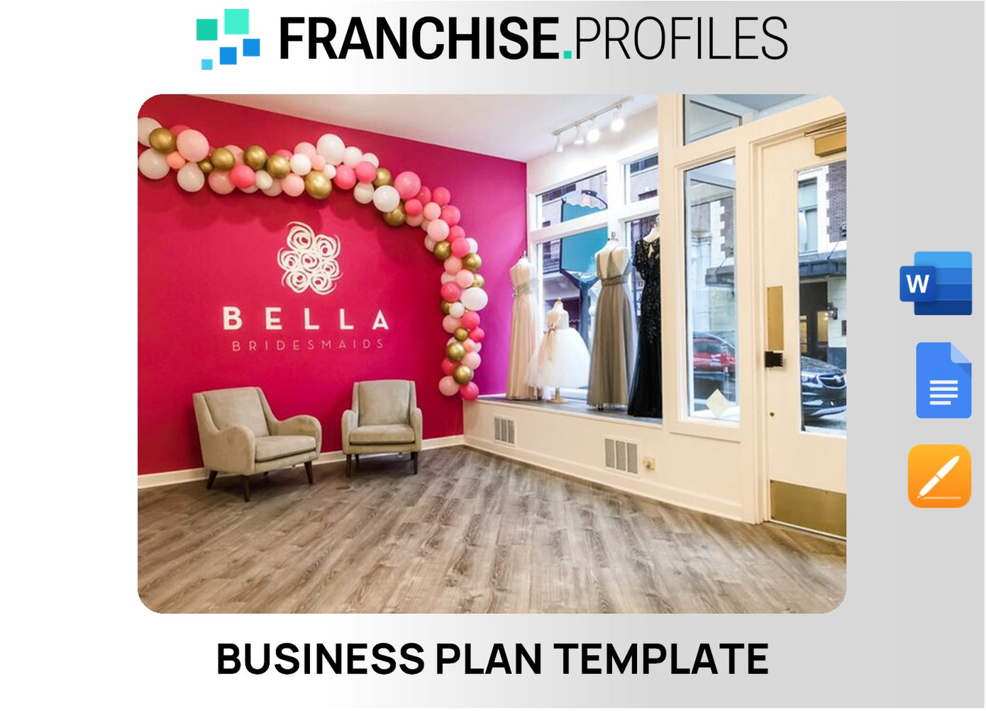 Bella Bridesmaids Franchise Business Plan Template