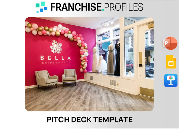Bella Bridesmaids Franchise Pitch Deck Template