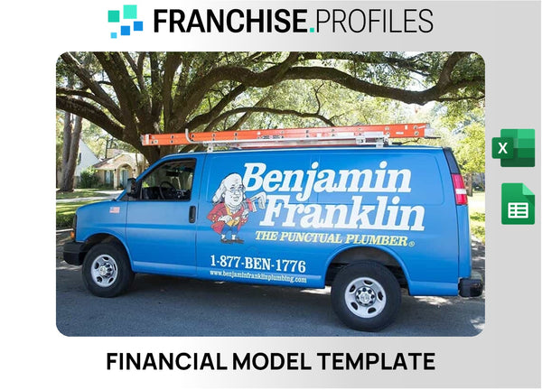 Benjamin Franklin Plumbing Franchise Financial Model Template