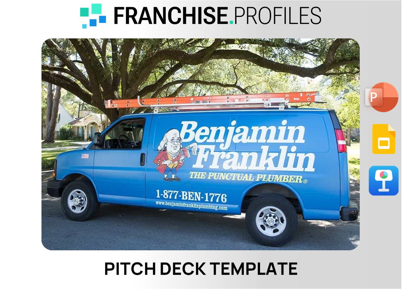 Benjamin Franklin Plumbing Franchise Pitch Deck Template