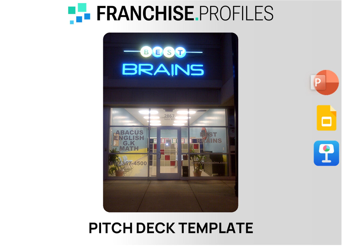 Best Brains Franchise Pitch Deck Template