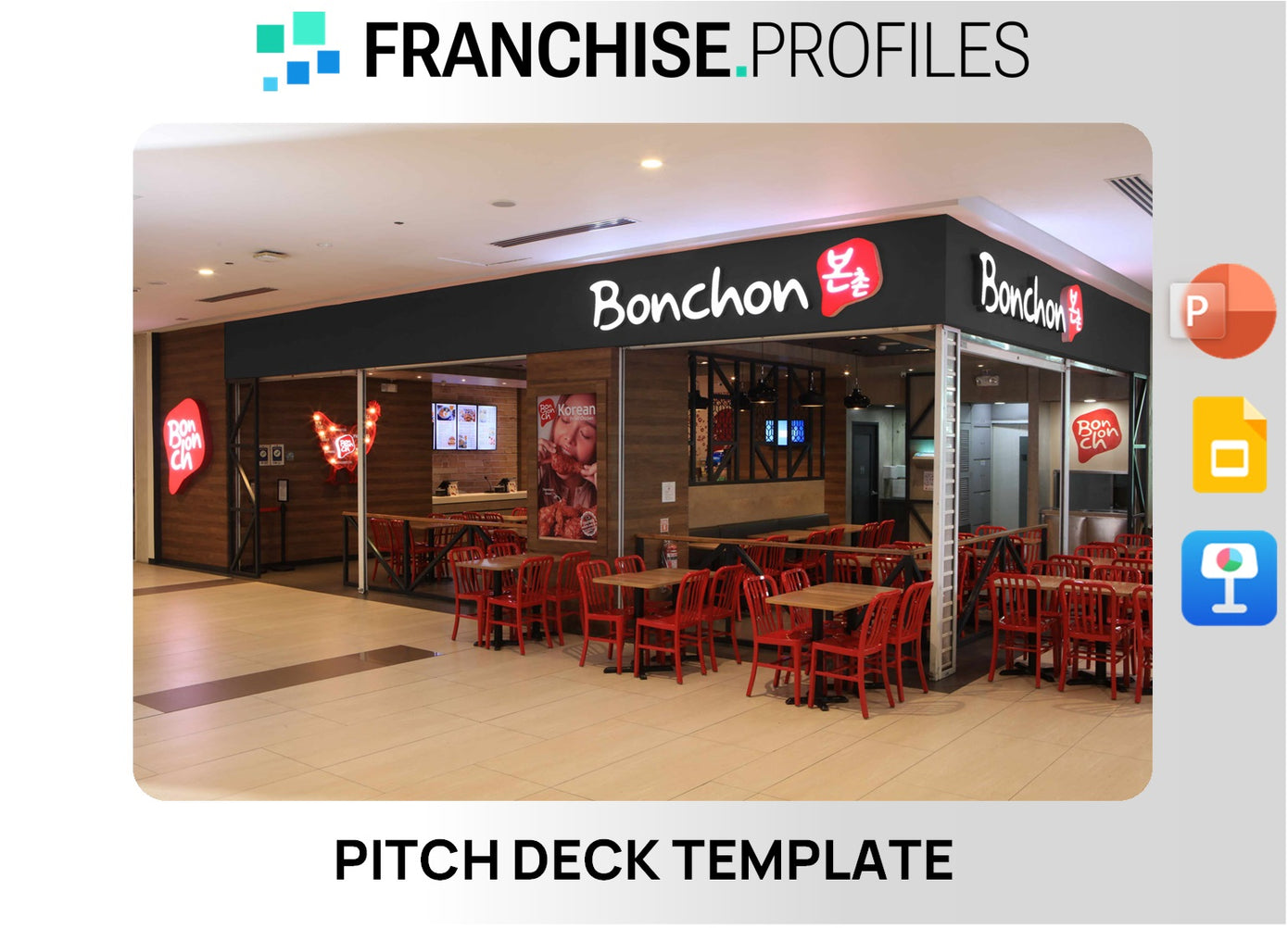 Bonchon Franchise Pitch Deck Template