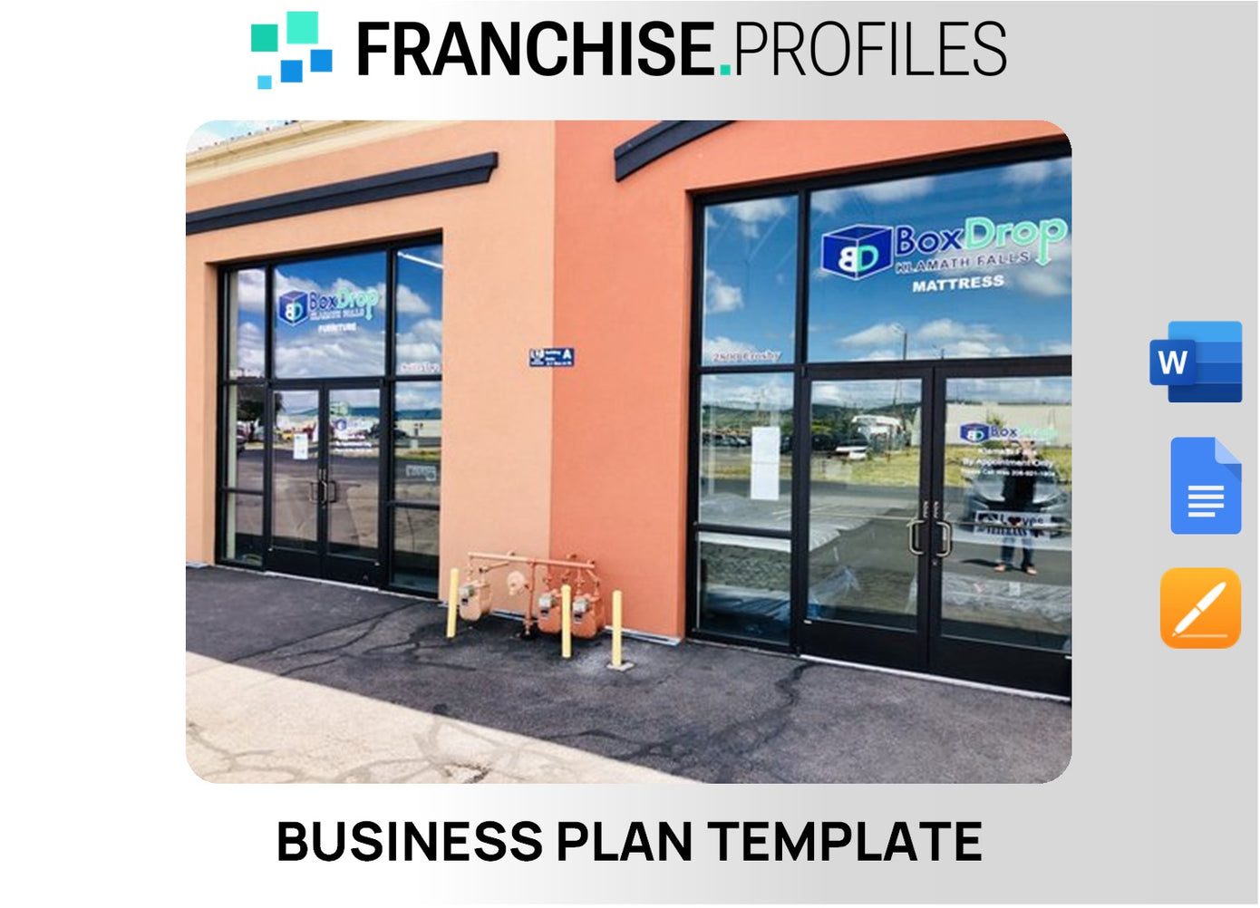BoxDrop Franchise Business Plan Template