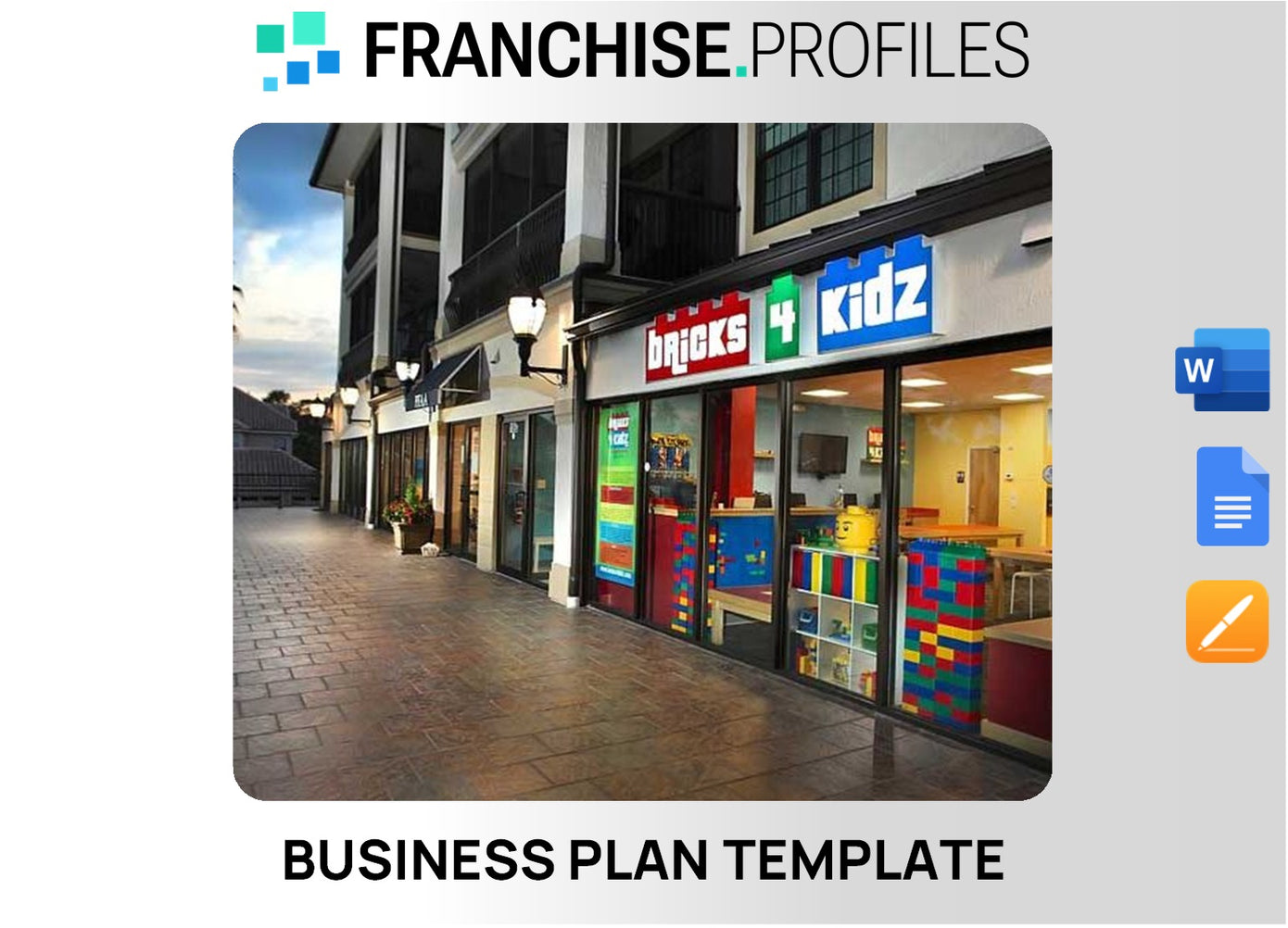 Bricks 4 Kidz Franchise Business Plan Template