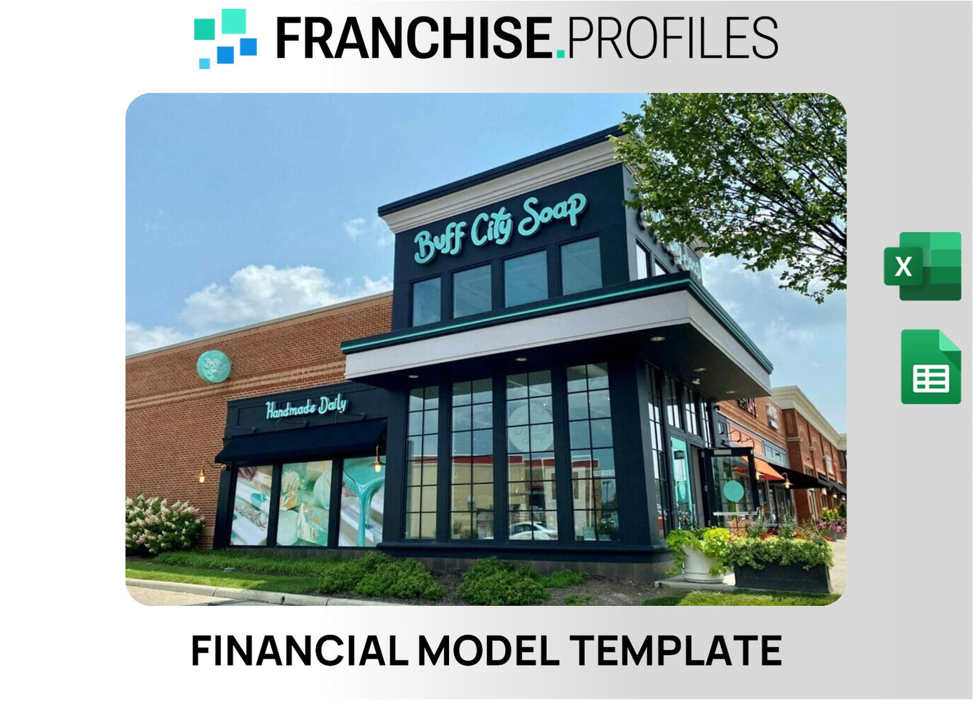Buff City Soap Franchise Financial Model Template
