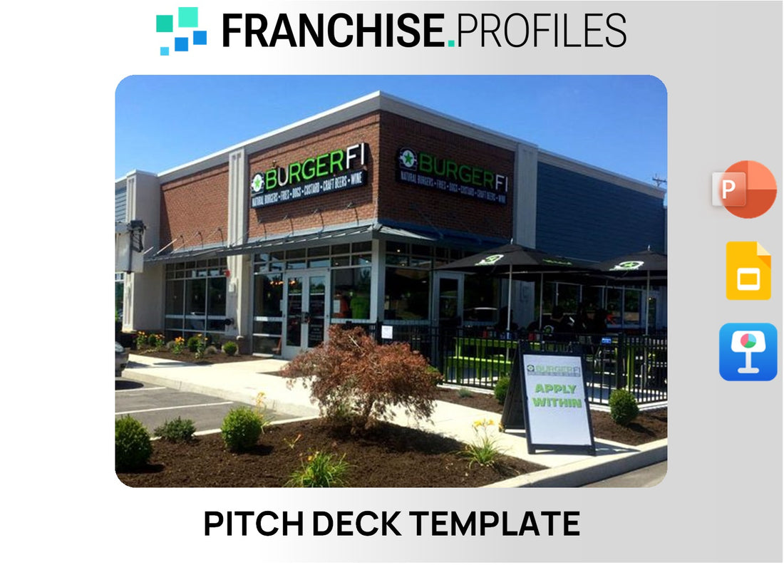BurgerFi Franchise Pitch Deck Template