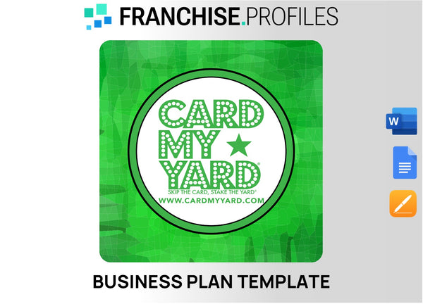 Card My Yard Franchise Business Plan Template