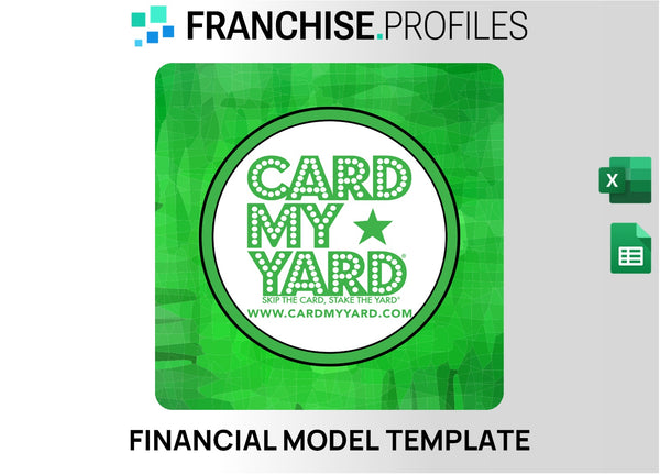 Card My Yard Franchise Financial Model Template