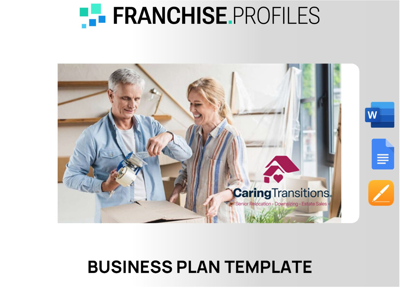 Caring Transitions Franchise Business Plan Template