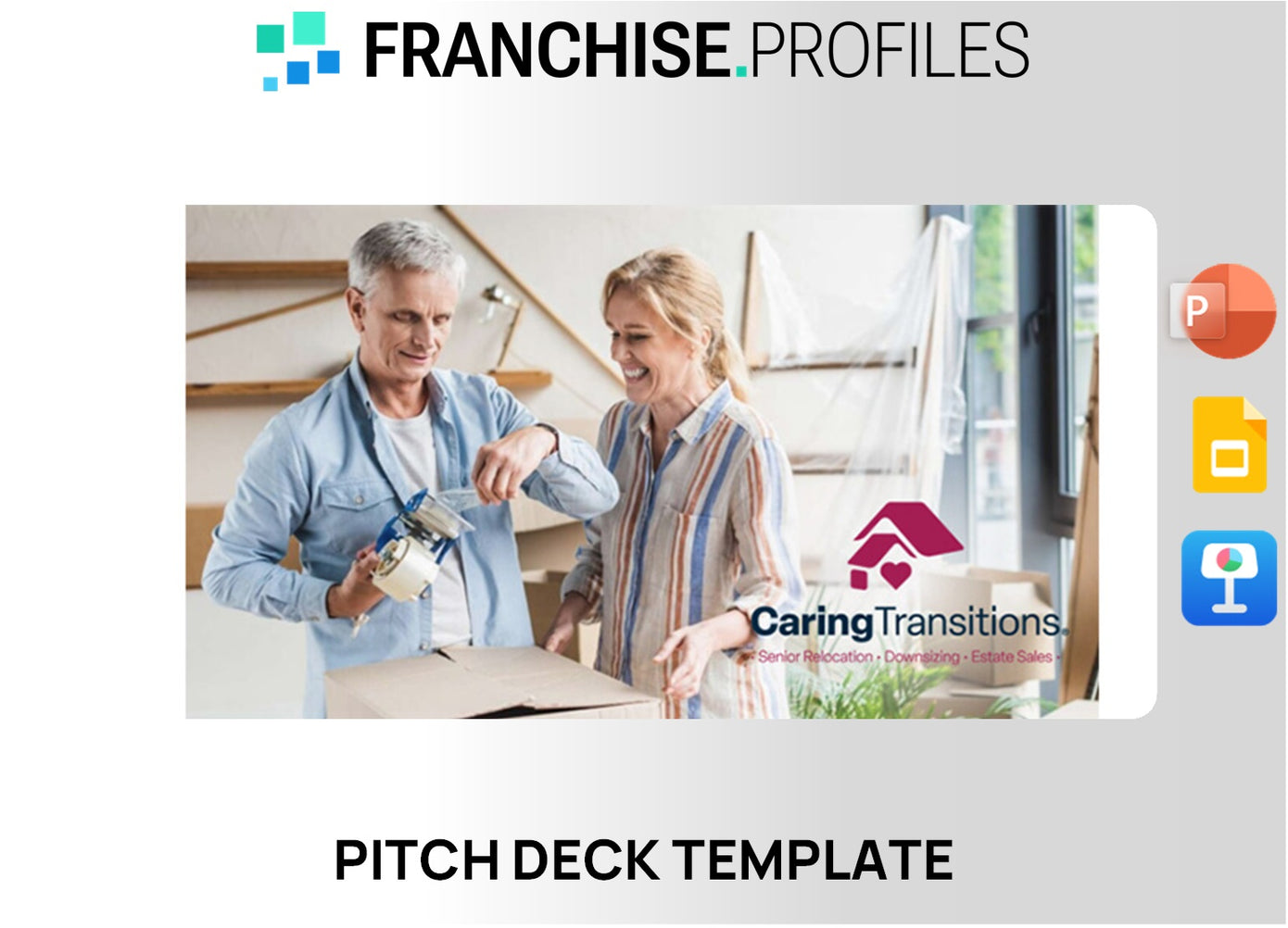 Caring Transitions Franchise Pitch Deck Template