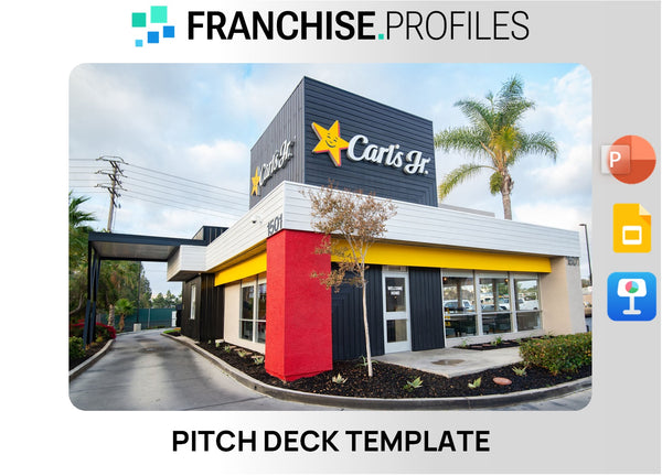 Carl's Jr. Franchise Pitch Deck Template