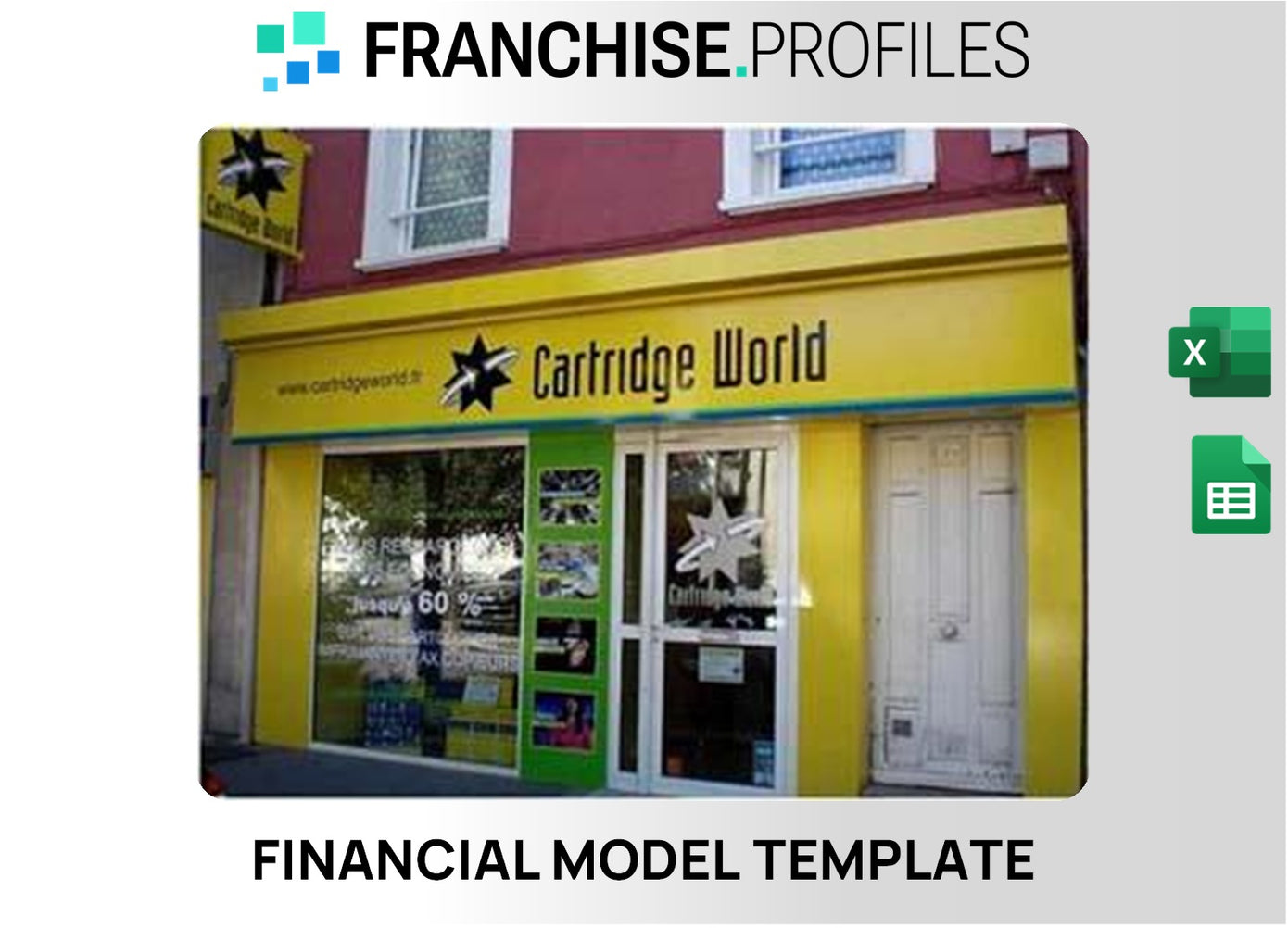Cartridge World Franchise Financial Model Template