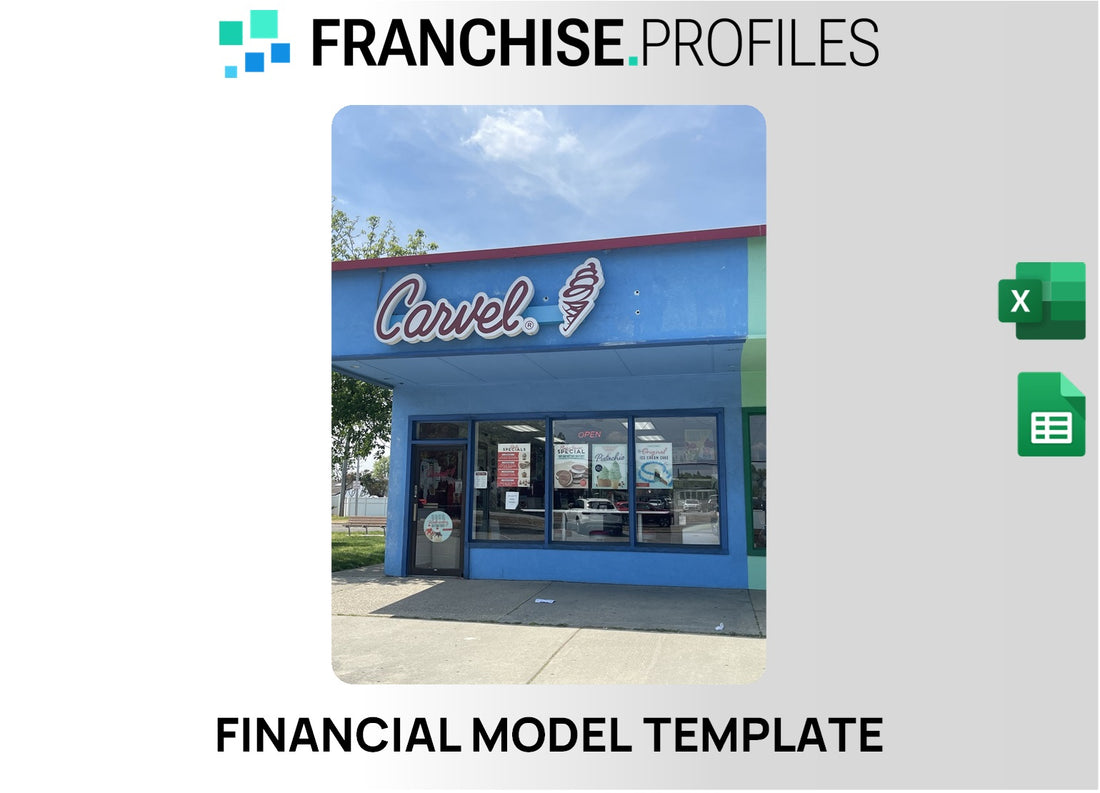 Carvel Franchise Financial Model Template