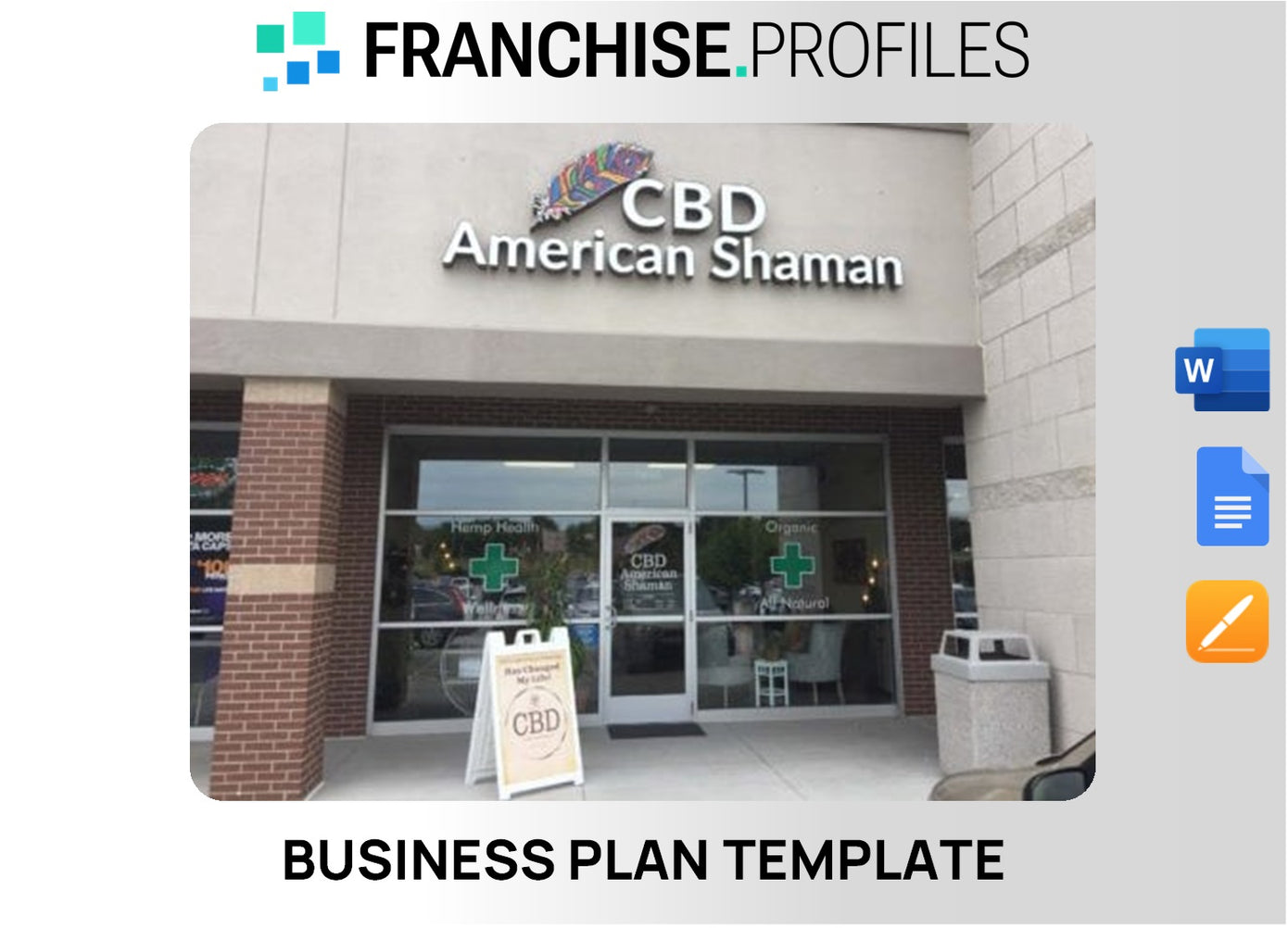 CBD American Shaman Franchise Business Plan Template