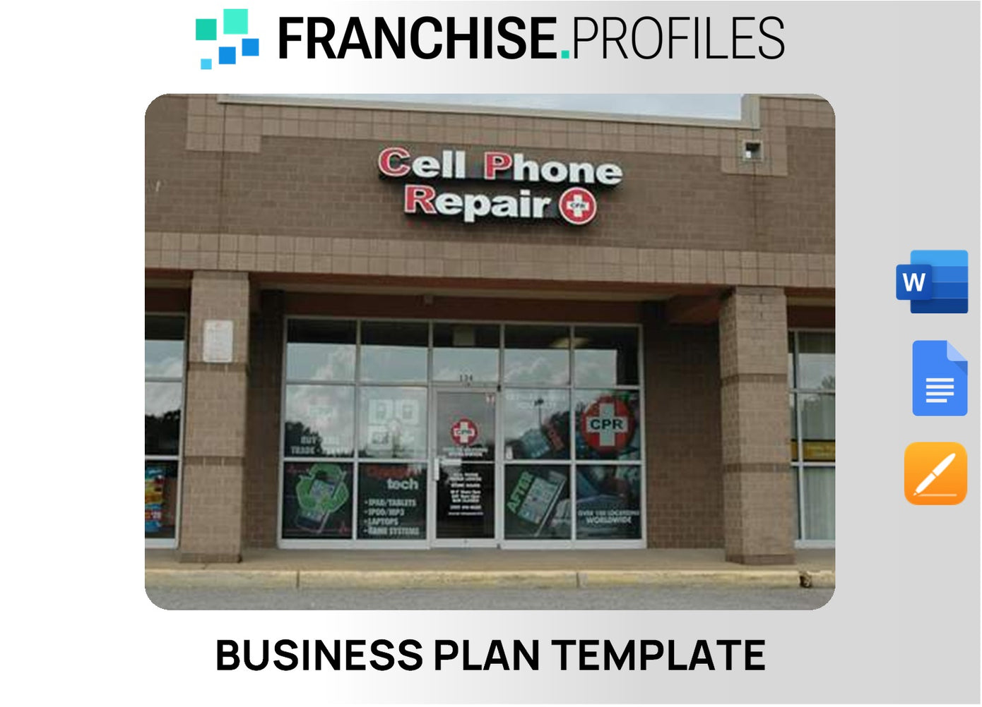 Cell Phone Repair Franchise Business Plan Template