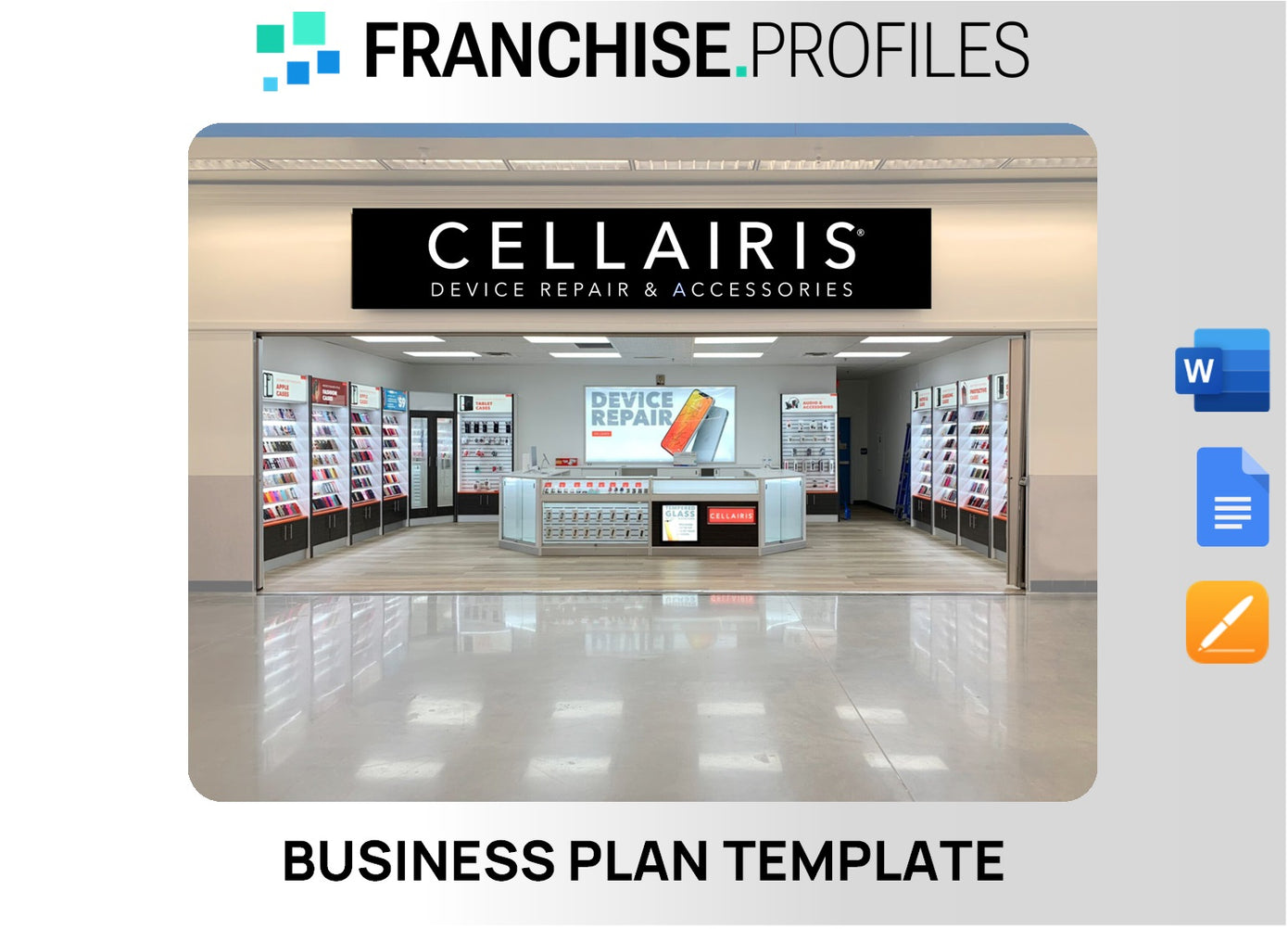 Cellairis Franchise Business Plan Template