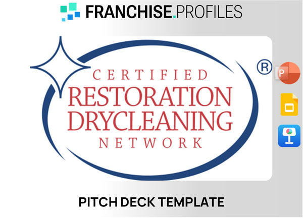 Certified Restoration Drycleaning Network Franchise Pitch Deck Template