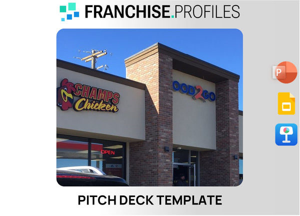 Champs Chicken Franchise Pitch Deck Template