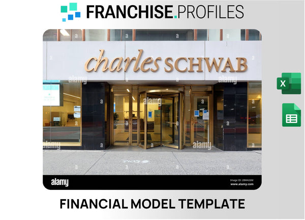 Charles Schwab Franchise Financial Model Template