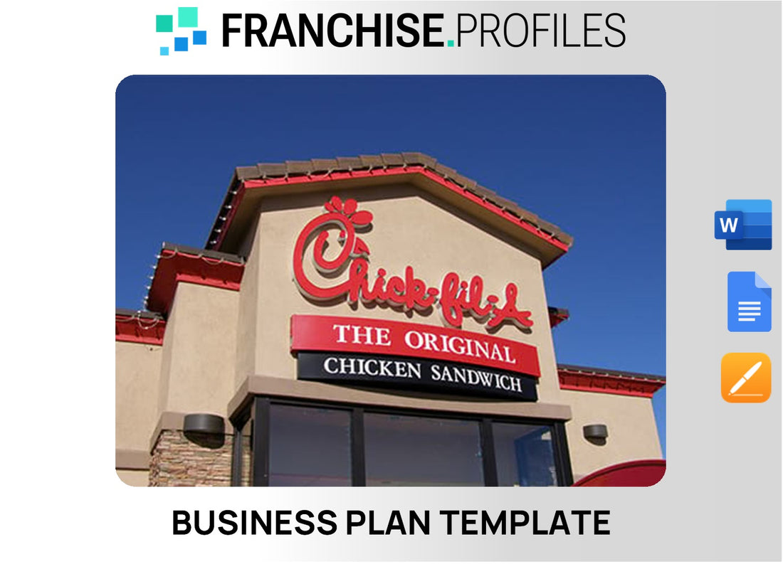 Chick-fil-A Franchise Business Plan Template