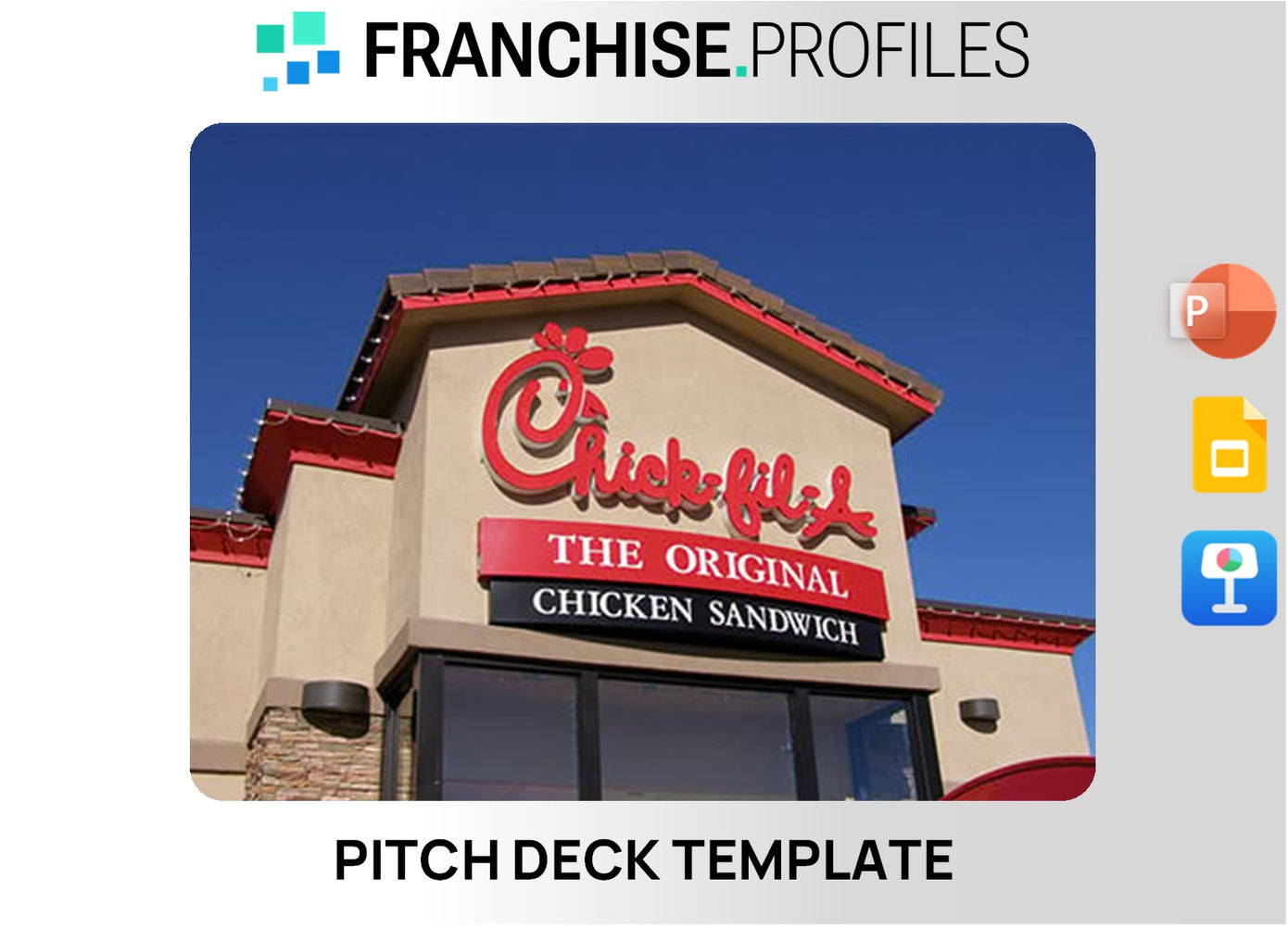 Chick-fil-A Franchise Pitch Deck Template
