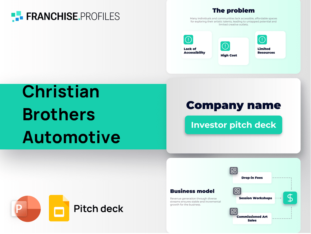 Christian Brothers Automotive Franchise Pitch Deck Template
