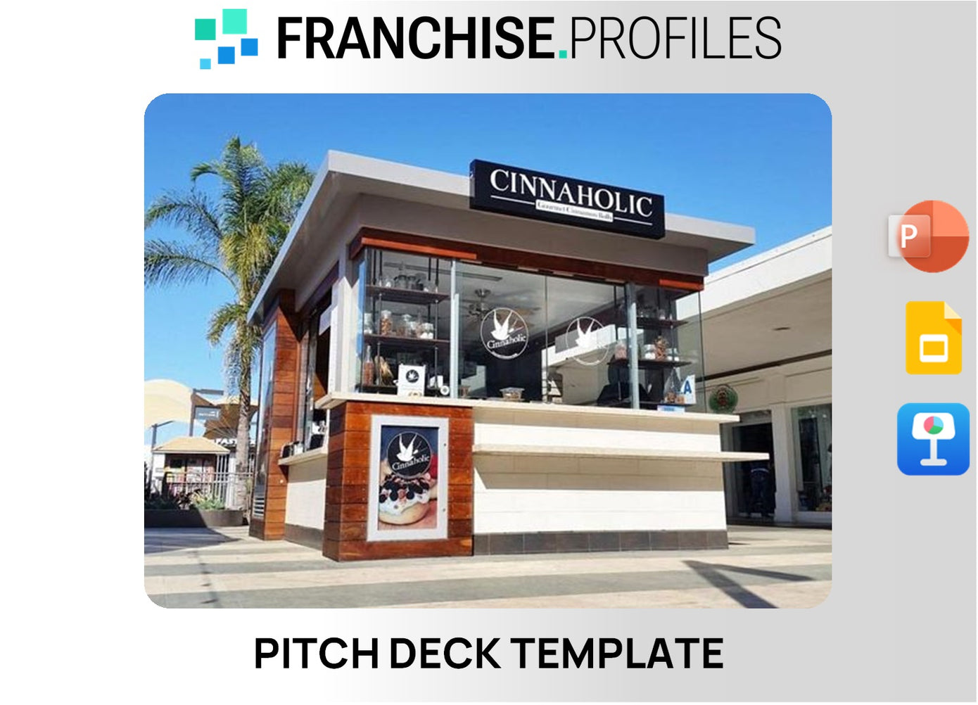 Cinnaholic Franchise Pitch Deck Template