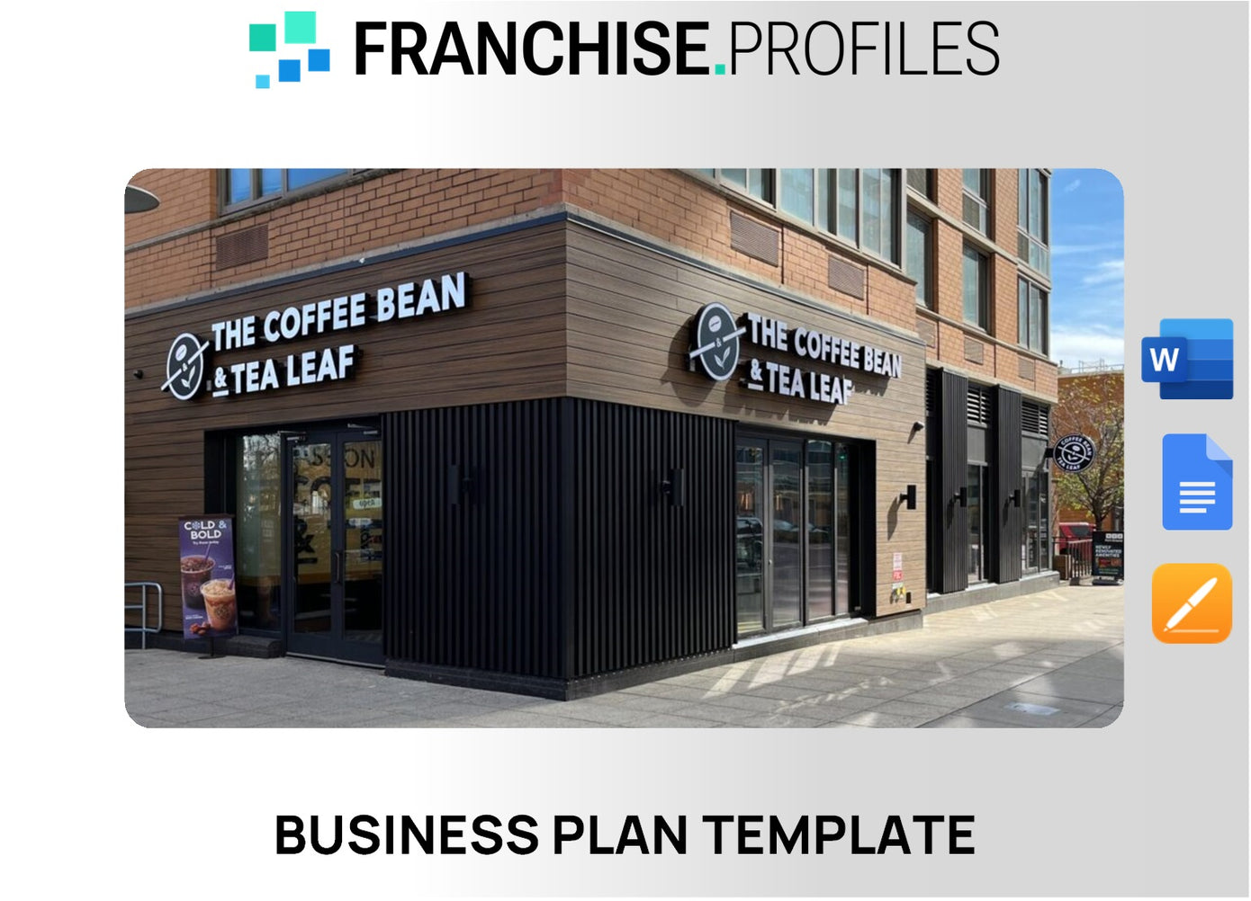The Coffee Bean & Tea Leaf Franchise Business Plan Template