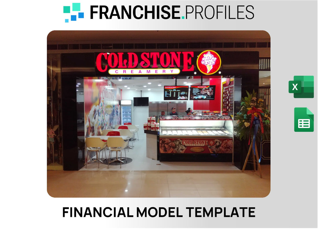 Cold Stone Creamery Franchise Financial Model Template