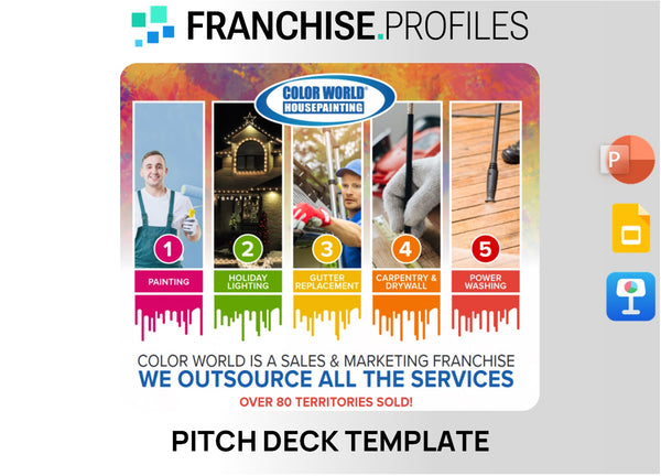 Color World Housepainting Franchise Pitch Deck Template