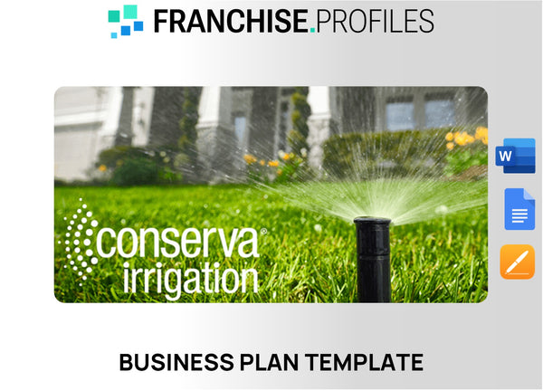 Conserva Irrigation Franchise Business Plan Template