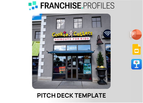 Cookie Cutters Haircuts for Kids Franchise Pitch Deck Template