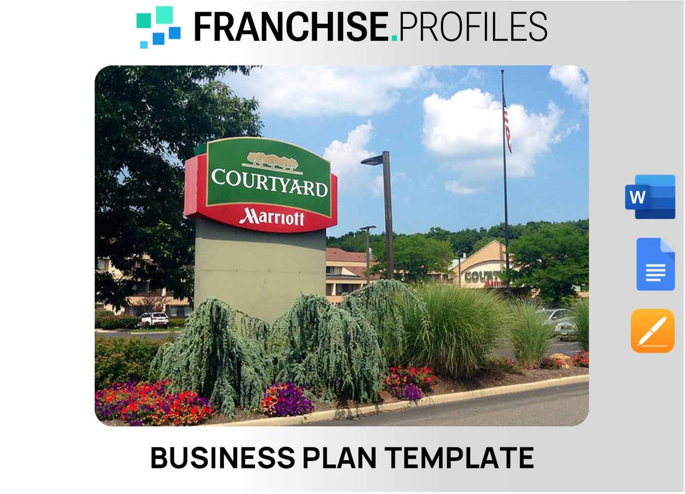 Courtyard Franchise Business Plan Template