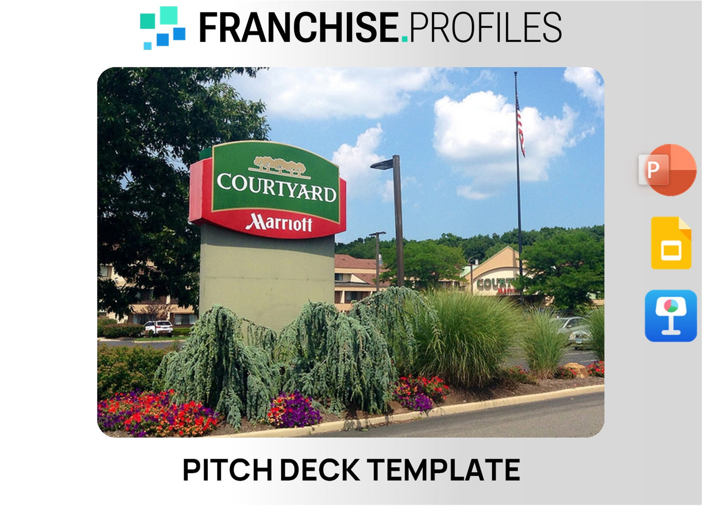 Courtyard Franchise Pitch Deck Template