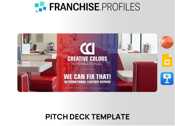 Creative Colors Franchise Pitch Deck Template