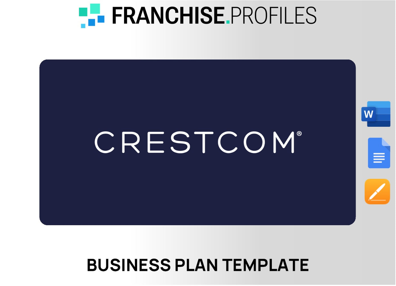 Crestcom Franchise Business Plan Template